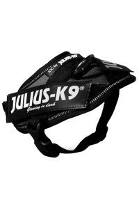 Julius K9 Idc Power-harnas/tuig Voor Labels Zwart-BABY 2/35-43 CM