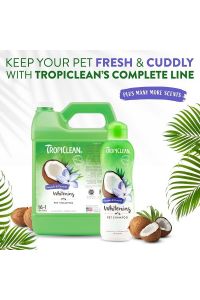 Tropiclean Awapuhi & Coconut Pet Whitening Shampoo