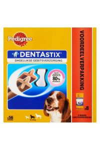Pedigree Dentastix Medium Actiepack-56 ST 1440 GR