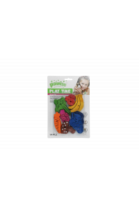 Small pet play toy-fruit/veggie mix 14pk