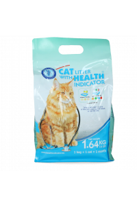 Cat litter met gezondheidsindicator