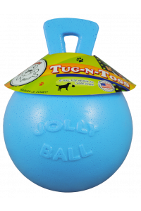 Jolly Tug-n-Toss 10 cm Baby Blauw (Bosbessengeur)