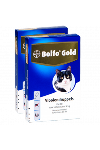 Bolfo Gold 80 kat (>4 kg) - 2 pip
