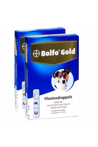 Bolfo Gold 100 hond (4 - 10 kg) - 2 pip