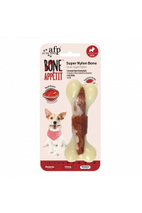 AFP  Bone Appetit - Super Nylon Bone - Beef Flavor Infused -S