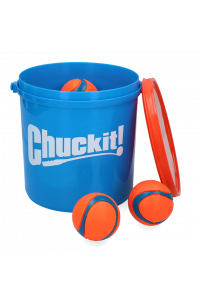 Chuckit Bucket met ultra ball Medium 8 st.