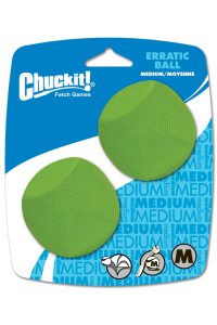 Chuckit Erratic Ball M 6 cm 2 Pack