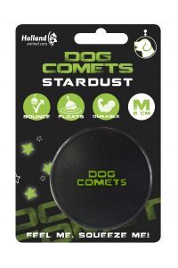 Dog Comets Ball Stardust Zwart/Groen M