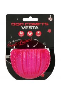 Dog Comets Vesta with Treat Locker Roze