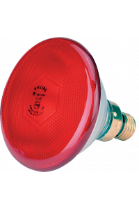 Lamp 175 W rood Philips spaar