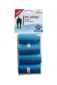 Mr. Poop poepzakjes Blauw