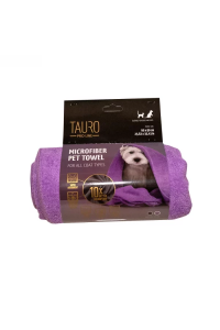 Tauro Pro Line microfiber handdoek purple
