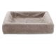 Bia Bed Fleece Hoes Hondenmand Taupe-BIA-100 120X100X15 CM