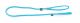 Retrieverlijn Nylon Rond Turquoise-13 MMX180 CM
