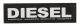 Julius K9 Labels Voor Power-harnas/tuig Diesel-SMALL