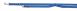 Trixie Hondenriem Premium Dubbelgestikt Verstelbaar Royal Blauw-200X1 CM