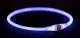 Trixie Halsband Usb Flash Light Lichtgevend Oplaadbaar Blauw-40X0.8 CM