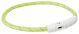 Trixie Halsband Hond Flash Lichthalsband Usb Tpu / Nylon Groen-35X0.7 CM