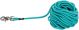 Trixie Hondenriem Sleeplijn Rond Met Trigger Snap Haak Oceaan Blauw-10 MTRX0.6 CM