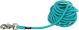Trixie Hondenriem Sleeplijn Rond Met Trigger Snap Haak Oceaan Blauw-5 MTRX0.6 CM