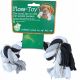 Floss-Toy Hondenspeelgoed Zwart-Wit 25 cm