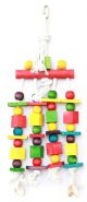 Happy Pet Speelgoed Block N Beads Papegaai-45X16 CM