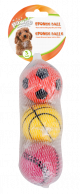 Sponge Ball 6 cm 3-pack